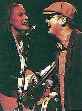 Aimee with Andy Partridge